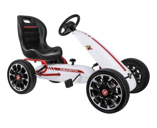 Jokomisiada GOKART ABARTH na pedały Duże miekkie koła PA0167 Jaunumi, Bērnu preces