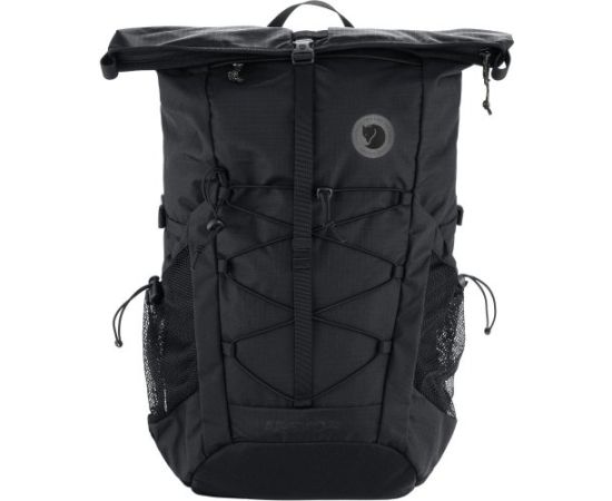 Fjallraven Abisko Hike Foldsack 25 / Melna / 25 L Mugursomas