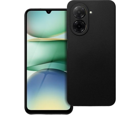 OEM Case Liquid Silicone 2.0mm Xiaomi Redmi A7 4G/Redmi A5/Poco C71 (171,7x77,8x8,26) black Neoriģinālie Maciņi