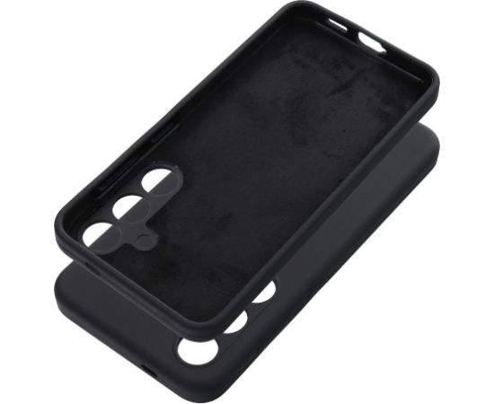 OEM Case Liquid Silicone 2.0mm Xiaomi Redmi A7 4G/Redmi A5/Poco C71 (171,7x77,8x8,26) black Neoriģinālie Maciņi