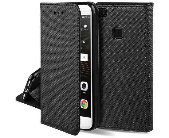 OEM Case Smart Magnet Xiaomi Redmi A7 4G/Redmi A5/Poco C71 (171,7x77,8x8,26) black Neoriģinālie Maciņi