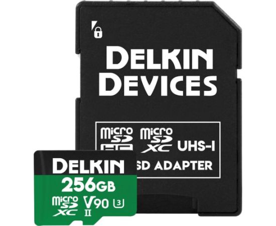 Delkin Power 2000x MicroSDXC 256 GB UHS-II/U3 V90 (DDMSDG2000256) Карты памяти