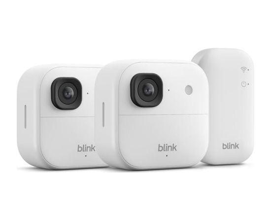 Amazon security camera Blink Outdoor 2K+ (2 Camera System), white Viedie Sensori