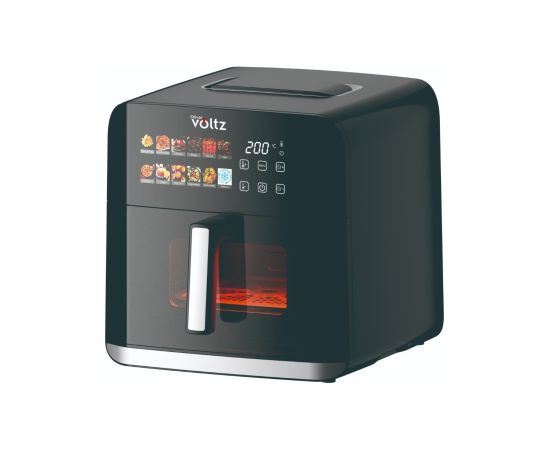 Gaisa fritieris Oliver Voltz 5OV51980CF, 1800W, 8L tvertne, LED krāsains displejs Taukvāres katli