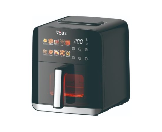 Аэрогриль Oliver Voltz 5OV51980CE, 1200W, чаша 4L, LED дисплей, 10 предустановленных программ, тайме Жидкие котлы