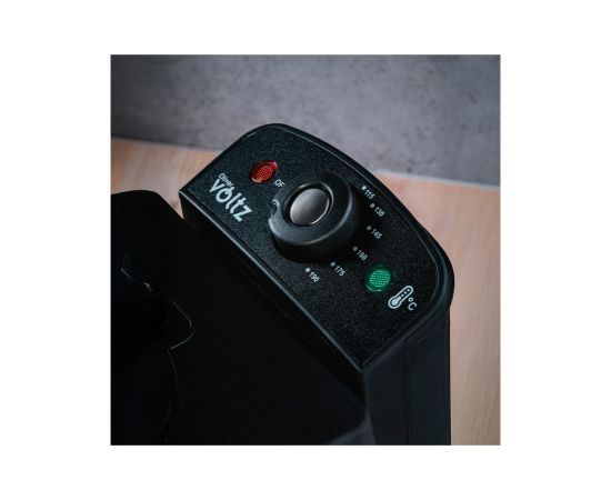Фритюрница Oliver Voltz 55RP51980P, 2000W, 3L. Съемный контейнер, крышка и фильтр, нержавеющая сталь Многофункциональные котлы