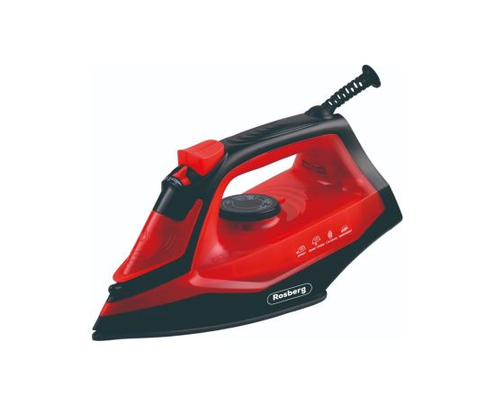 Gludeklis Rosberg R51050G, 2200W, 160ml., Keramikas plāksne, Sarkans Gludekļi un sistēmas