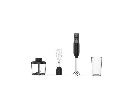 Rokas blenderis ar smalcinātāju Oliver Voltz 5V1112NSCB, 600W, 700ml, ar nerūsējošā tērauda kātu un Blenderi un Chopperi