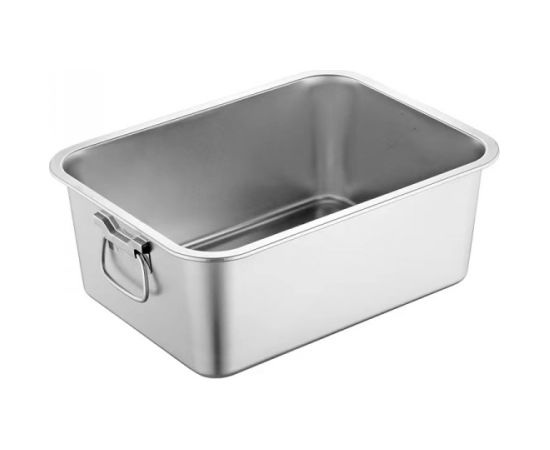 Cepamforma Rosberg 51222K4515, taisnstūrveida ar rokturiem, 45×35×15 cm, nerūsējošais tērauds Citi virtuves piederumi