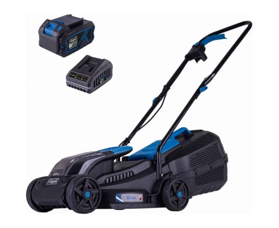 Battery lawn mower BC-MP320-X, SET-L, Scheppach Газонокосилки