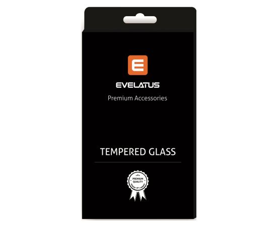Evelatus Samsung  A6 2018 2.5D Full Cover Japan Glue Glass Anti-Static Ekrānu aizsardzība