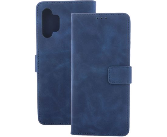iLike -  Galaxy A26 5G Smart Velvet book case Navy Blue Neoriģinālie Maciņi