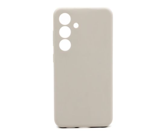 Connect Samsung  Galaxy S24 Premium Quality Magnetic Soft Touch Silicone Case Grey Чехлы - альтернативные