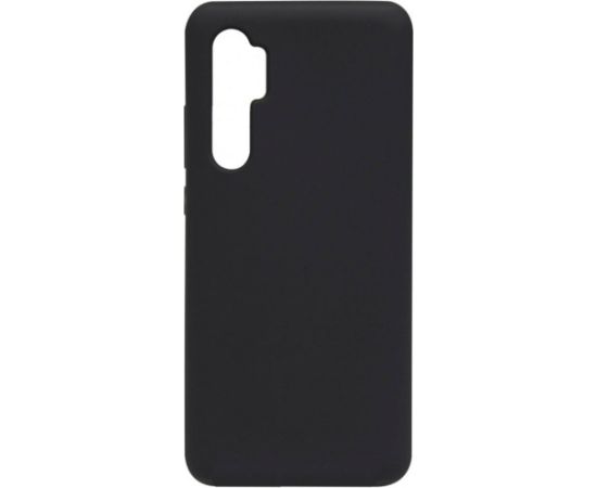 Evelatus Xiaomi  Mi Note 10 Lite Nano Silicone Case Soft Touch TPU Black Neoriģinālie Maciņi