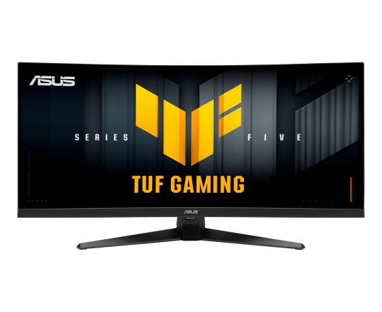 Asus TUF Gaming VG34WQ5A (86.4 cm (34 inches), black, WQHD, Fast-VA, Curved, Dual Mode, FreeSync Premium, 200Hz panel) Monitori