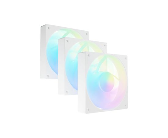 Fury Sai S12 ARGB PWM, 3-pack Fan White Korpusu dzesēšana