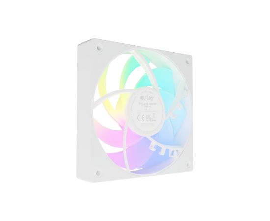 Fury Sai S12 ARGB PWM, 3-pack Fan White Korpusu dzesēšana