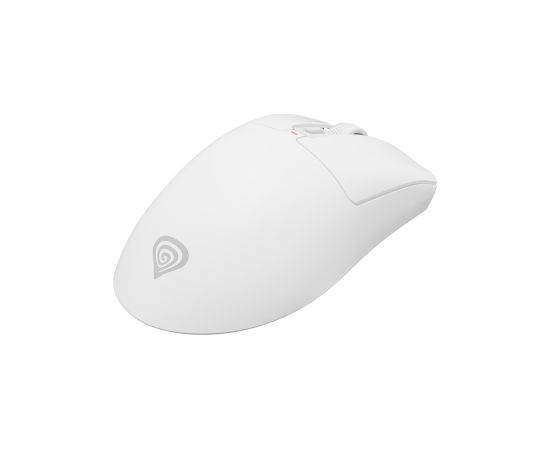 Genesis Gaming Mouse Zircon 880 Pro 8k Wireless 2.4GHz, Bluetooth White Peles, ievadierīces