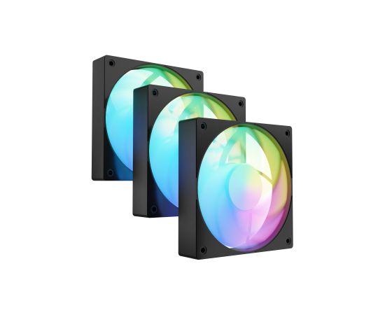 Fury Sai S12 ARGB PWM, 3-pack Fan Black Korpusu dzesēšana