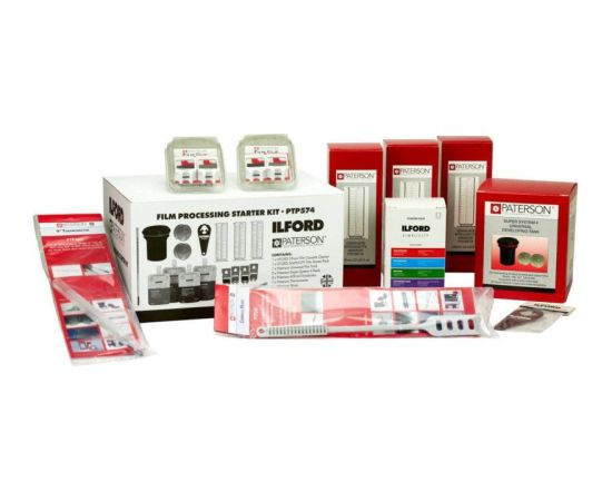 Ilford Film Starter Kit with Paterson Tank PTP574 Jaunumi - Datori