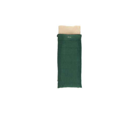 Outwell Contour Prime Green Sleeping Bag 220 x 85 cm -13 to 16 °C Right Zipper Guļammaisi