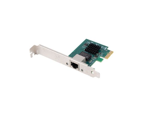 Lanberg PCI-Express to RJ45 Ethernet Adapter network card PCI-E X1 1X RJ45 2.5GB Low profile PCE-25GB-001 Wi-fi Adapteri