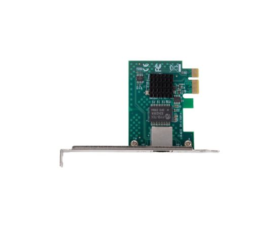 Lanberg PCI-Express to RJ45 Ethernet Adapter network card PCI-E X1 1X RJ45 2.5GB Low profile PCE-25GB-001 Wi-fi Adapteri