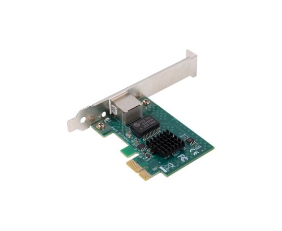 Lanberg PCI-Express to RJ45 Ethernet Adapter network card PCI-E X1 1X RJ45 2.5GB Low profile PCE-25GB-001 Wi-fi Adapteri