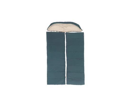 Outwell Camper Lux Double Blue Sleeping Bag 235 x 150 cm -16 to 5 °C Both Side Zipper Guļammaisi