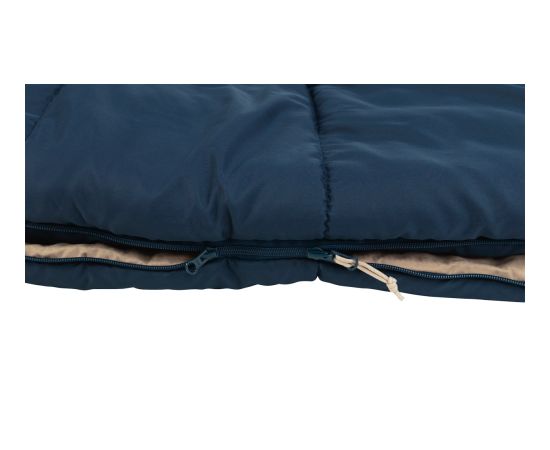 Outwell Contour Lux Deep Blue Sleeping Bag 220 x 85 cm -19 to 15 °C Right Zipper Guļammaisi