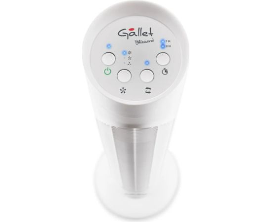 Gallet Column fan GALVEN82T Tower Fan 45 W Diameter 23 cm Number of speeds 3 Oscillation Remote control White Ventilatori