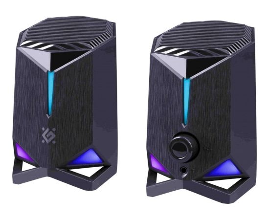 Defender PC SPEAKERS ROCKET 2.0 6W LED USB BLACK DJ tehnika