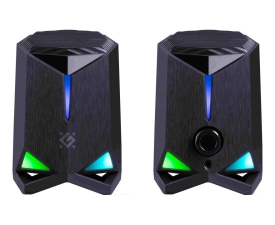 Defender PC SPEAKERS ROCKET 2.0 6W LED USB BLACK DJ tehnika