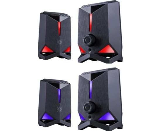 Defender PC SPEAKERS ROCKET 2.0 6W LED USB BLACK DJ tehnika