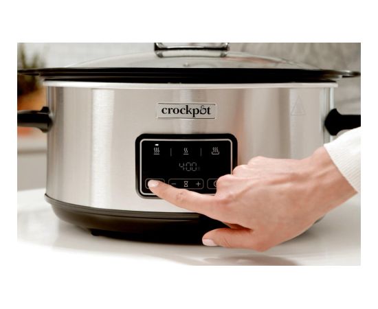 Crock-Pot CSC112X 6.5-litre slow cooker (silver) Multifunkcionālie katli
