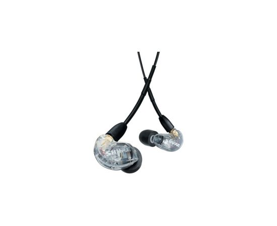 Shure AONIC 215 - in-ear headphones with single transducer and 3.5mm cable (transparent) Aудио-видео