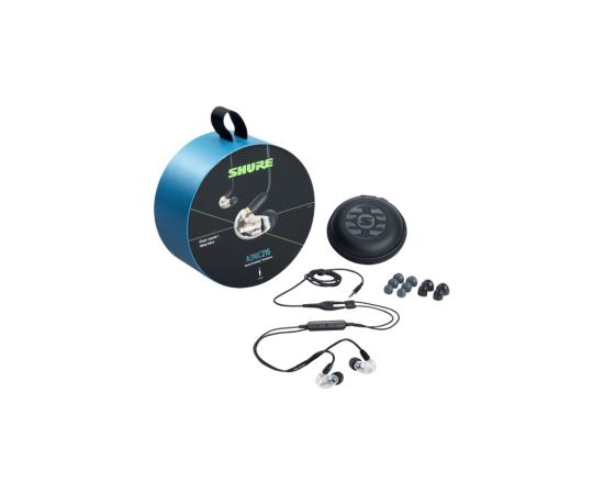 Shure AONIC 215 - in-ear headphones with single transducer and 3.5mm cable (transparent) Aудио-видео