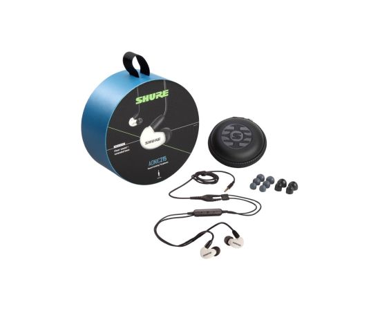 Shure AONIC 215 - in-ear headphones with single transducer and 3.5mm cable (white) Aудио-видео