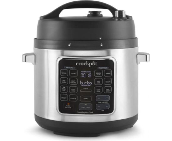 Crock-Pot CSC062X multi cooker 5.6 L 1400 W Black, Stainless steel Karstā Gaisa Katli (AirFryer)
