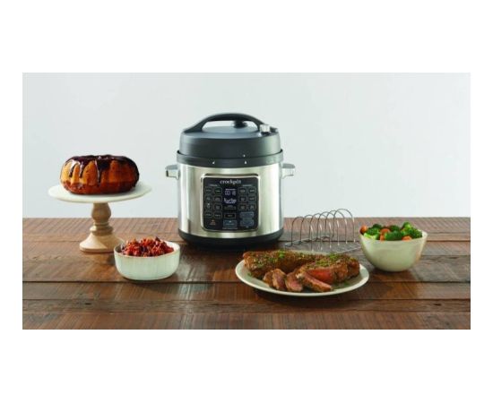 Crock-Pot CSC062X multi cooker 5.6 L 1400 W Black, Stainless steel Karstā Gaisa Katli (AirFryer)