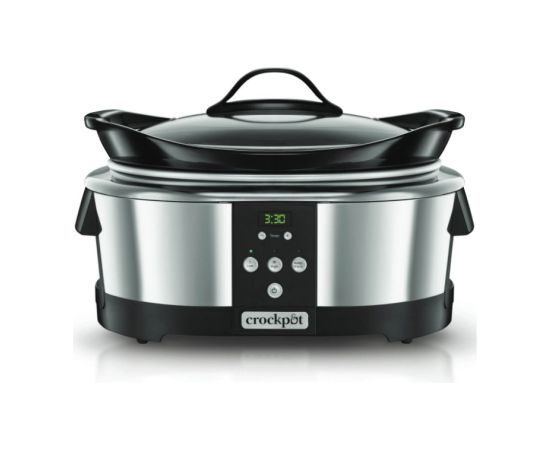 Crock-Pot SCCPBPP605-050 5.7-litre slow cooker (chrome) Multifunkcionālie katli
