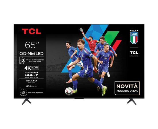 TCL 65C69K TV 165.1 cm (65") 4K Ultra HD Smart TV Wi-Fi Metallic Телевизоры