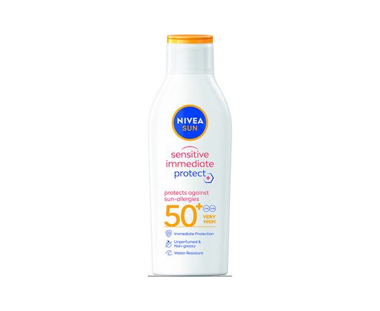 Nivea Sun Sensitive Protect SPF 50+ - Ochranné mléko pro citlivou pokožku 200ml Духи и косметика