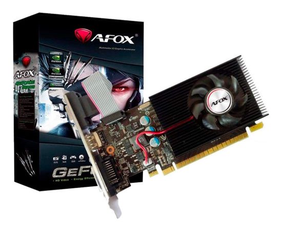 AFOX Geforce GT 730 Single Fan V6 4GB DDR3 (AF730-4096D3L6) Grafiskās video kartes