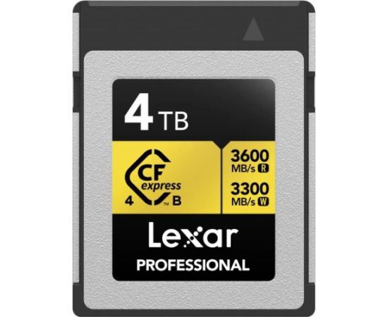 Lexar Professional Gold CFexpress 4 TB  (LCXEXPR004T-RNENG) Новинки Компьютерная техника