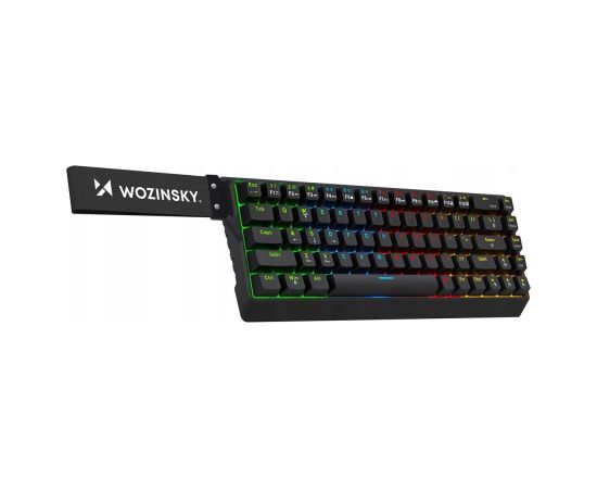 Wozinsky WKGP-1165 mehāniskā spēļu tastatūra ar RGB fona apgaismojumu - melna Jaunumi - Datori
