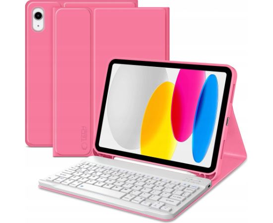 TECH-PROTECT SC PEN + KEYBOARD IPAD 10.9” 10 / 2022 / 11” 11 / 2025 MAGENTA Новинки Компьютерная техника