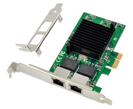 Micro Tīkla karte Network Card PCIe x1 Intel Новинки Компьютерная техника
