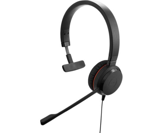 JABRA Evolve 20, Mono UC, USB C/A adapter Austiņas
