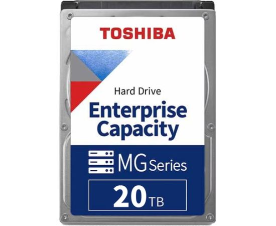 HDD Server TOSHIBA MG11 20TB MAMR 512e, 3.5'', 1024MB, 7200RPM, SATA, SKU: HDEB038GEA51F HDD Iekšējie cietie diski